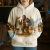 BlueJose Bigfoot Camping Camp More, Worry Less 3D Shirts