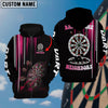 BlueJose Darts Sexy Personalized Name 3D Shirt