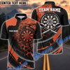 BlueJose Darts Black Flames Of Hell Personalized Name, Team Name Shirt ( 6 Colors)
