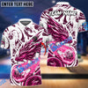BlueJose Bowling And Pins Blasting Dragon Customized Name 3D Shirt (6 Colors)