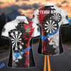 BlueJose Darts On Your Mark Personalized Name, Team Name Shirt (4 Colors)