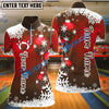 BlueJose Bowling And Pins Snowflake Christmas Customized Name, Team Name 3D Shirt (4 Colors)