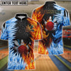 BlueJose Bowling Fire And Ice Personalized Shirt (2 Colors)
