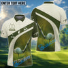 BlueJose I’d Tap That Funny Golf Shirt, Custom Name Golf 3D Shirts