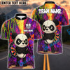 BlueJose Darts Kung Fu Panda Customized Name, Team Name 3D Shirt (4 Colors)