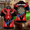 BlueJose Darts Shocking Arrow Personalized Name, Team Name Shirt (4 Colors)