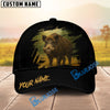 BlueJose Black Hunter Personalized Name Cap