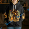 BlueJose Bigfoot Camping Camp More, Worry Less 3D Shirts