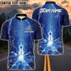 BlueJose Darts Galaxy Thunder Multicolor Options Personalized Name Shirt (4 Colors)