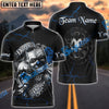 BlueJose Darts Evil Clown & Mask Design Multicolor Options Personalized Name Shirt (4 Colors)