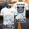 BlueJose Darts Stylist Pro Personalized Name, Team Name Shirt (4 Colors)