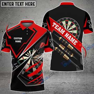 BlueJose Darts For Team Design Personalized Name, Team Name Shirt ( 6 Colors)