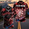 BlueJose Darts Thunder Panther Personalized Name, Team Name Shirt (4 Colors)