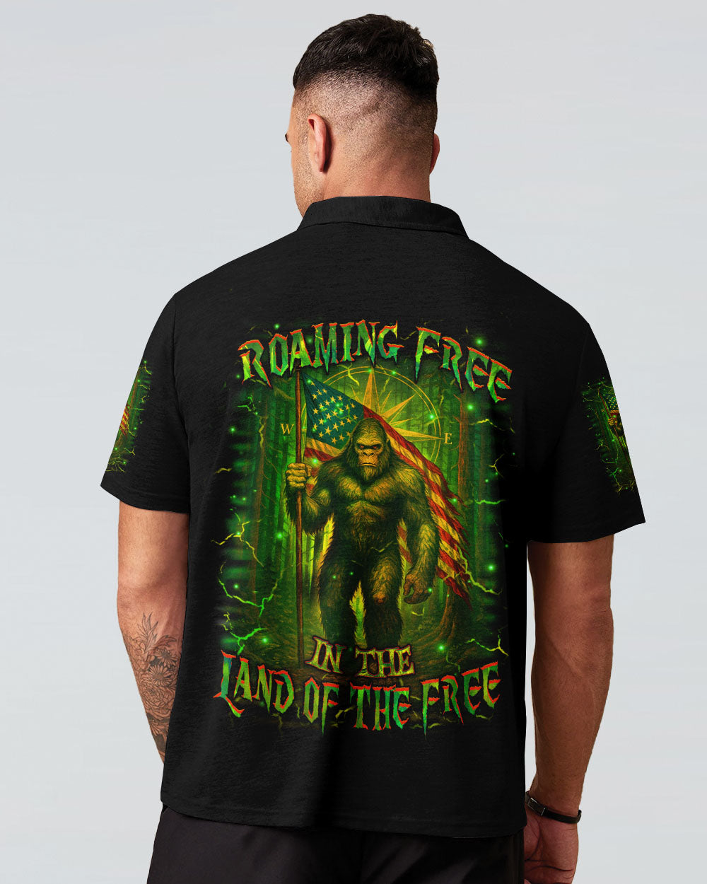 ROAMING FREE IN THE LAND OF THE FREE ALL OVER PRINT - YHHN1706253