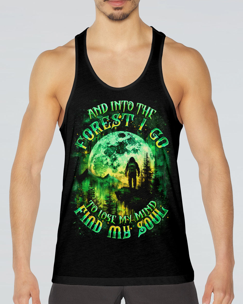 AND INTO THE FOREST I GO BIGFOOT ALL OVER PRINT - TYQY2301252
