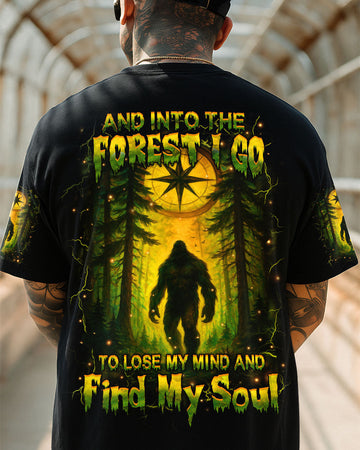 AND INTO THE FOREST I GO BIGFOOT ALL OVER PRINT - YHHN1806254