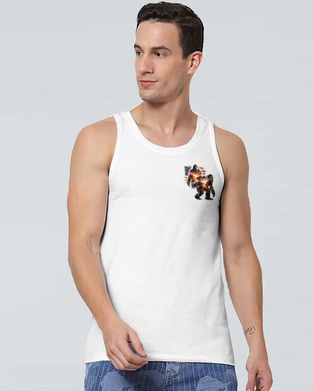 BORN TO EXPLORE DESTINED TO BE WILD BIGFOOT ALL OVER PRINT - TLNO2309243