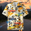 Bluejose Personalized 1950s Chevy Bel Air Car Autumn Leaf Hawaiian Shirt