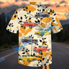 Bluejose Personalized 1950s Chevy Bel Air Car Autumn Leaf Hawaiian Shirt