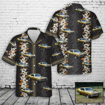 Bluejose Custom Car Oldsmobile 442 Car Hawaiian Shirt
