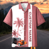 Bluejose This Is How I Roll Hot Rod Hawaiian Shirt - Custom Photo Classic Car Shirt - Personalized Name Car Hawaiian Shirt