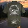 Bluejose Personalized Route 66 100 Years Classic Car Hawaiian Shirt