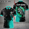 BlueJose Paint Style Darts Personalized Name, Team Name 3D Shirt (4 Colors)