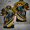 BlueJose Darts Brotherhood Skull Personalized Name, Team Name 3D Shirt (4 Colors)