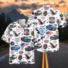 Bluejose Classic Mustang America 250 Commemorative Hawaiian Shirt