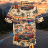 Bluejose Personalized Car Route 66 Classic Chevelle SS Hawaiian Shirt