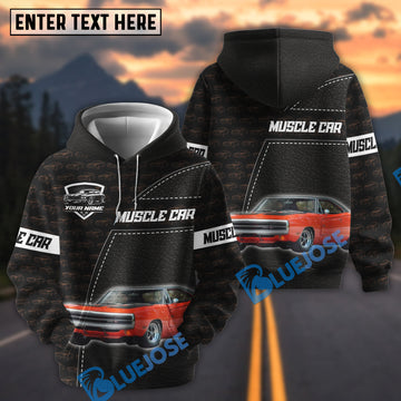 Bluejose Personalized Muscle Car 1970 Dodge Charger 3D Hoodie
