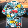 Bluejose Classic Hot Rod Paradise – Custom Vintage Car Hawaiian Shirt