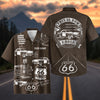 Bluejose Personalized Route 66 100 Years Classic Car Hawaiian Shirt