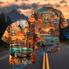 Bluejose Personalized Route 66 Classic Chevrolet Bel Air Hawaiian Shirt