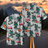 Bluejose Personalized Car Vintage Classic Pickup Truck Tropical Island Hawaiian Shirt