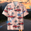 Bluejose Personalized Car Classic Muscle Car Palm Tree Hawaiian Shirt
