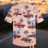 Bluejose Personalized Car Classic Muscle Car Palm Tree Hawaiian Shirt