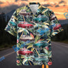 Bluejose Personalized Car Vintage Classic Car Tropical Palm Tree Hawaiian Shirt