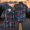 Bluejose Vintage American Muscle Cars Hawaiian Shirt