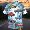 Bluejose Personalized Car Classic Muscle Car & Vintage Truck Tropical Floral Hawaiian Shirt