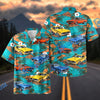 Bluejose Personalized Car Classic Muscle Car Tropical Island Hawaiian Shirt
