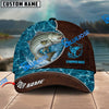 BlueJose Personalized Epic Shudore Fashion Fishing 3D Cap ( Large Mouth Bass, Walleye, Striped Bass, Trout Fish, Catfish, Crappie, Salmon, Pike )