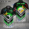 BlueJose Billiards Ball 8 And 9 CyberPunk Personalized Name, Team Name Unisex Shirt (6 Colors)