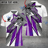BlueJose Bowling And Pins Mystical Moon Customized Name 3D Shirt (5 Colors)