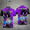 BlueJose Darts Water & Fire Personalized Name, Team Name Shirt ( 6 Colors)