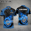 BlueJose Darts Dark Fire Personalized Name, Team Name Shirt ( 5 Colors)