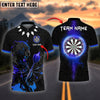 BlueJose Darts Black Panther Personalized Name, Team Name Shirt (4 Colors)