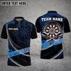 BlueJose Darts Black Flames Of Hell Personalized Name, Team Name Shirt ( 6 Colors)