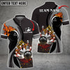 BlueJose Bowling And Pins Water Flow Multicolor Option Customized Name 3D Shirt for Kids