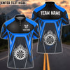 BlueJose Dartboard Racing Personalized Name, Team Name Shirt (6 Colors)
